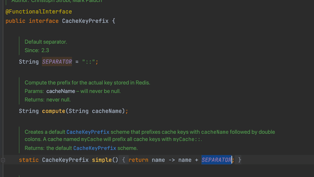 spring-data-redis-cache